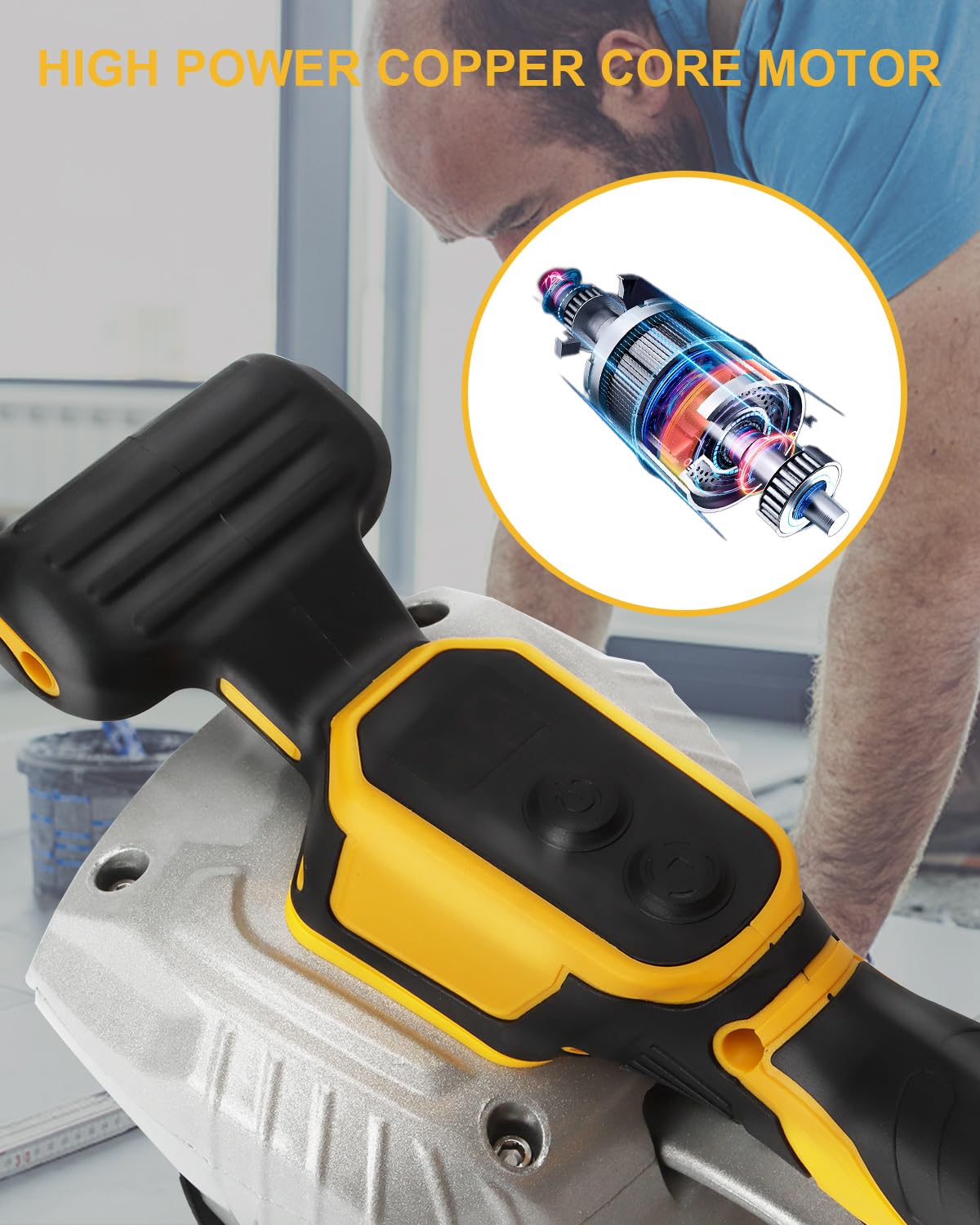 その他 Vibrating machine Tile Vibration Leveling Machine for Dewalt 20V Battery